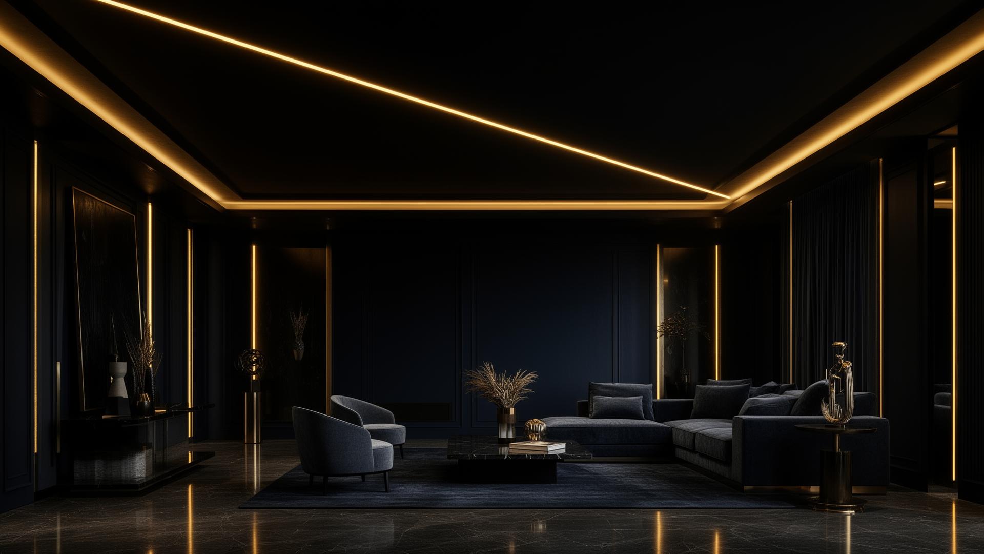 Premium feature lighting installation