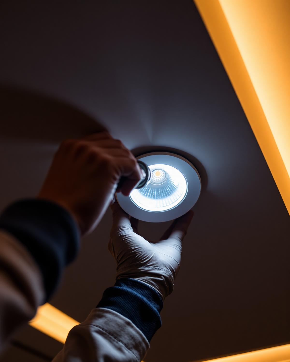 Recessed Downlight Installation